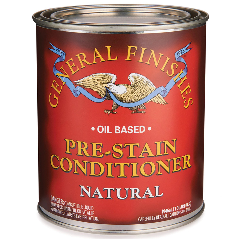 Pre-Stain Conditioner - Solvent Based - Natural - Size:1 Quart